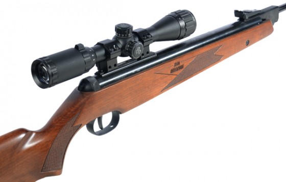Оптический прицел Leapers UTG 3-9X32 1" Hunter Scope, AO, TF2+, Mil-dot, Airgun Rings SCP-U392AODT2