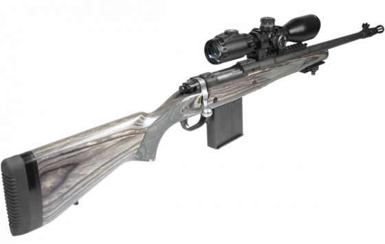Оптический прицел Leapers UTG 2-7X44 30mm Long Eye Relief Scout Scope, AO, 36-color SCP3-U274LAOIEW